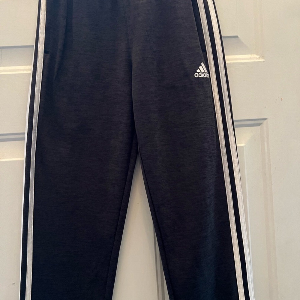 Youth athletic pants, brand new, blackish or charcoal is the true color